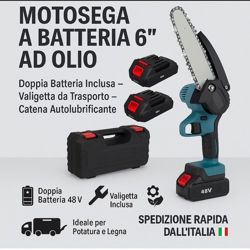 Motosega batteria 48v 6 - 48v,