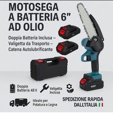 MOTOSEGA  a BATTERIA 48V 6